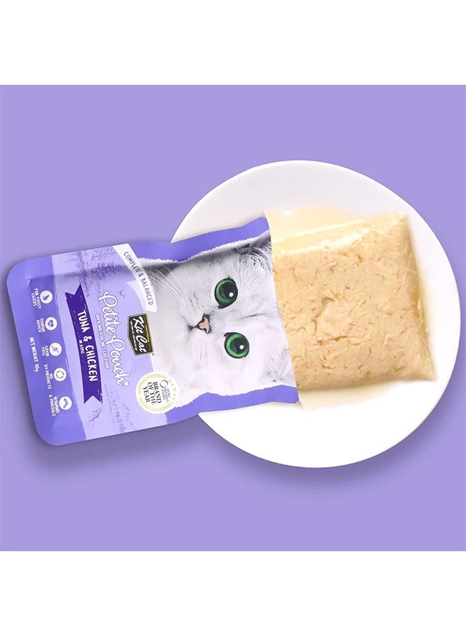 كيت كات طعام القطط الرطب بالتونة والدجاج - 70 غرام (عبوة من 24 كيسًا) - Image 3